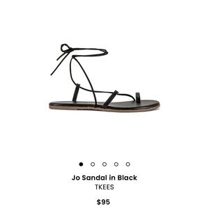 Tkees lace up Jo sandal